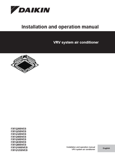 FXFQ-B_Installation.Operation manual_4PEN540926-1F_English download